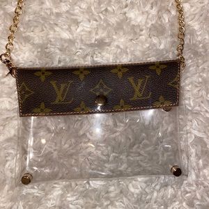 Translucent Custom Louis Vuitton Crossbody